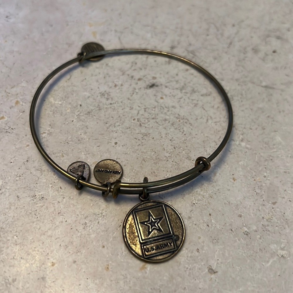 US army Alex and Ani bracelet
